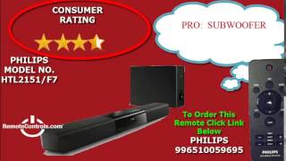 philips soundbar speaker htl2151