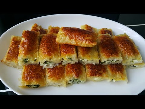 İstediğiniz iç harç ile hazırlayabileceğiniz, dışı çıtır çıtır içi yumuşacık Katmer Böreği sizlerde . 