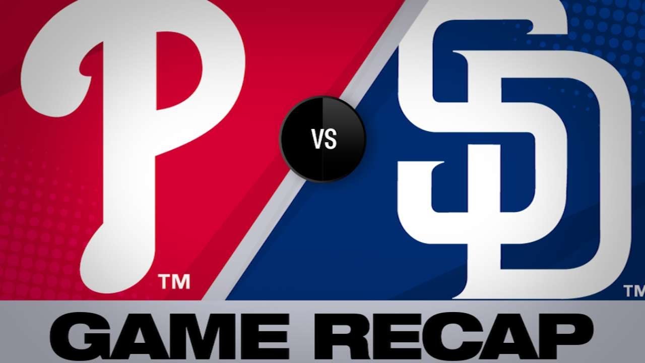 6/4/19: Bruce's 2 HRs, 6 RBIs lead Phillies