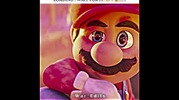 Mario Bros Aura Moment 🔥 | The Super Mario Bros Movie Edit #edit #shorts