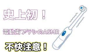 【不快注意】【ASMR】電動歯ブラシで歯磨きする音【イヤホン必須】
