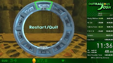 Jak 2 Any% Speedrun in 1:05:14