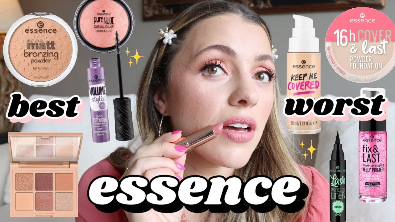 Best & Worst Drugstore Makeup from Essence // viral and underrated  products! 