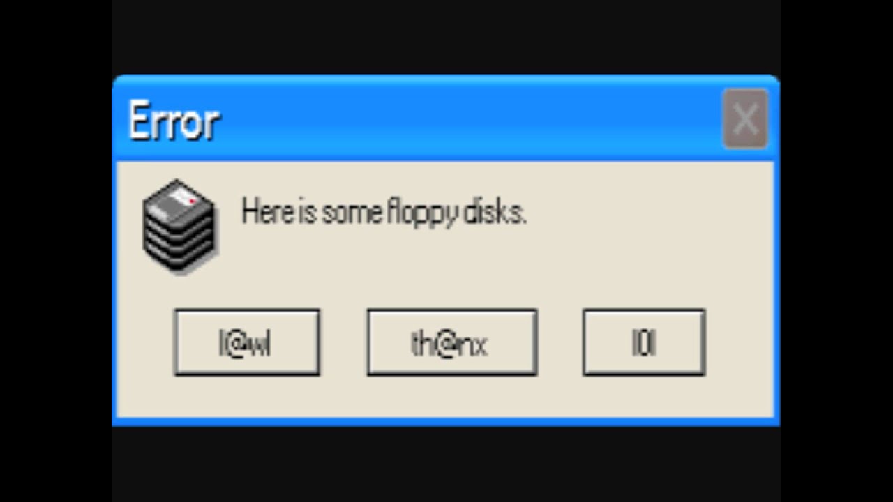 Funny Error Messages Part 12 YouTube
