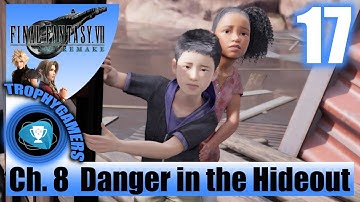 Final Fantasy 7 Remake - Danger in the Hideout - Chapter 8 Budding Bodyguard Walkthrough Part 17