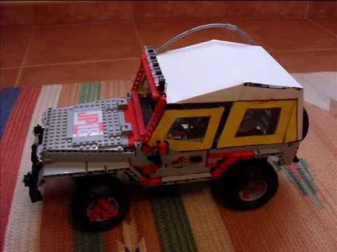 JP LEGO Technic Jeep  - montaggio soft top By Jaco4