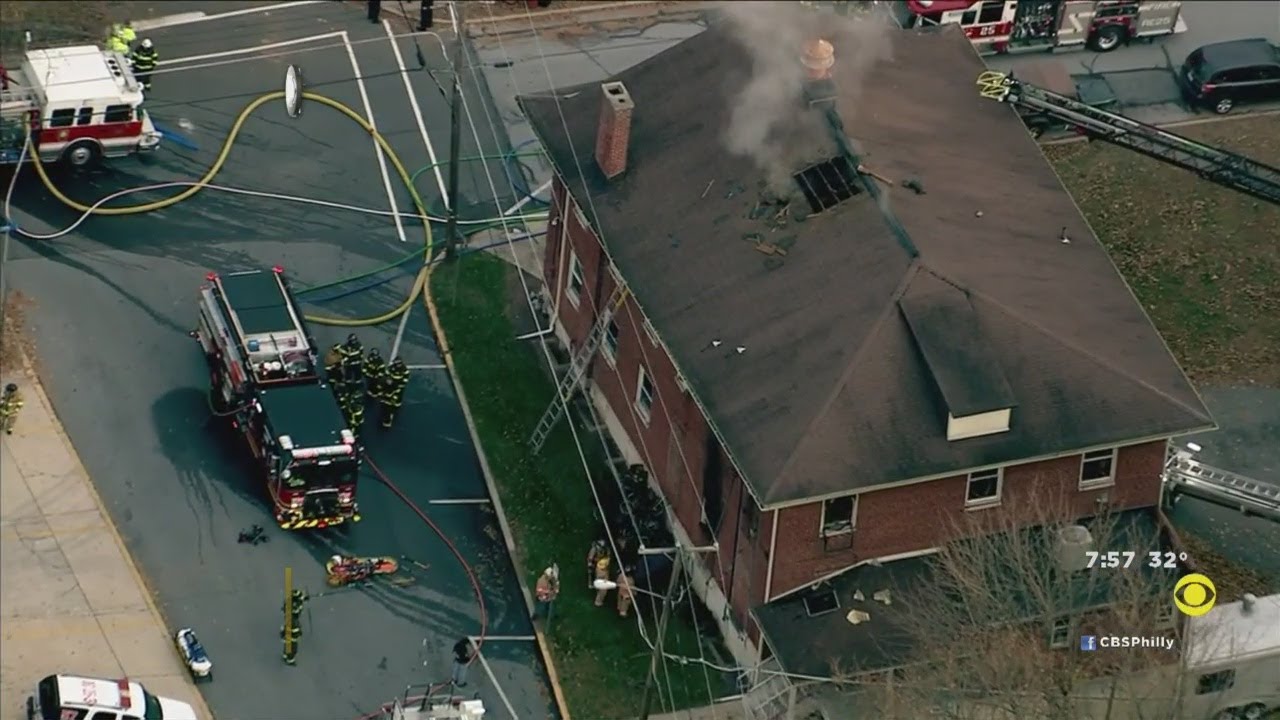 Crews Battle 3-Alarm Fire At Fire Company In Berks County - YouTube