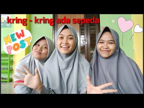 Gerak Dan Lagu Kring Kring Ada Sepeda Cover Aisyiyah 3 Rewwin Youtube