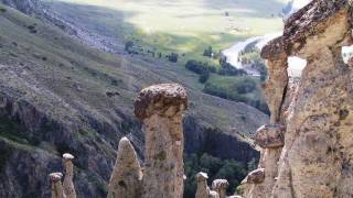 Каменные Грибы ущелья Ак-Курум Горный Алтай