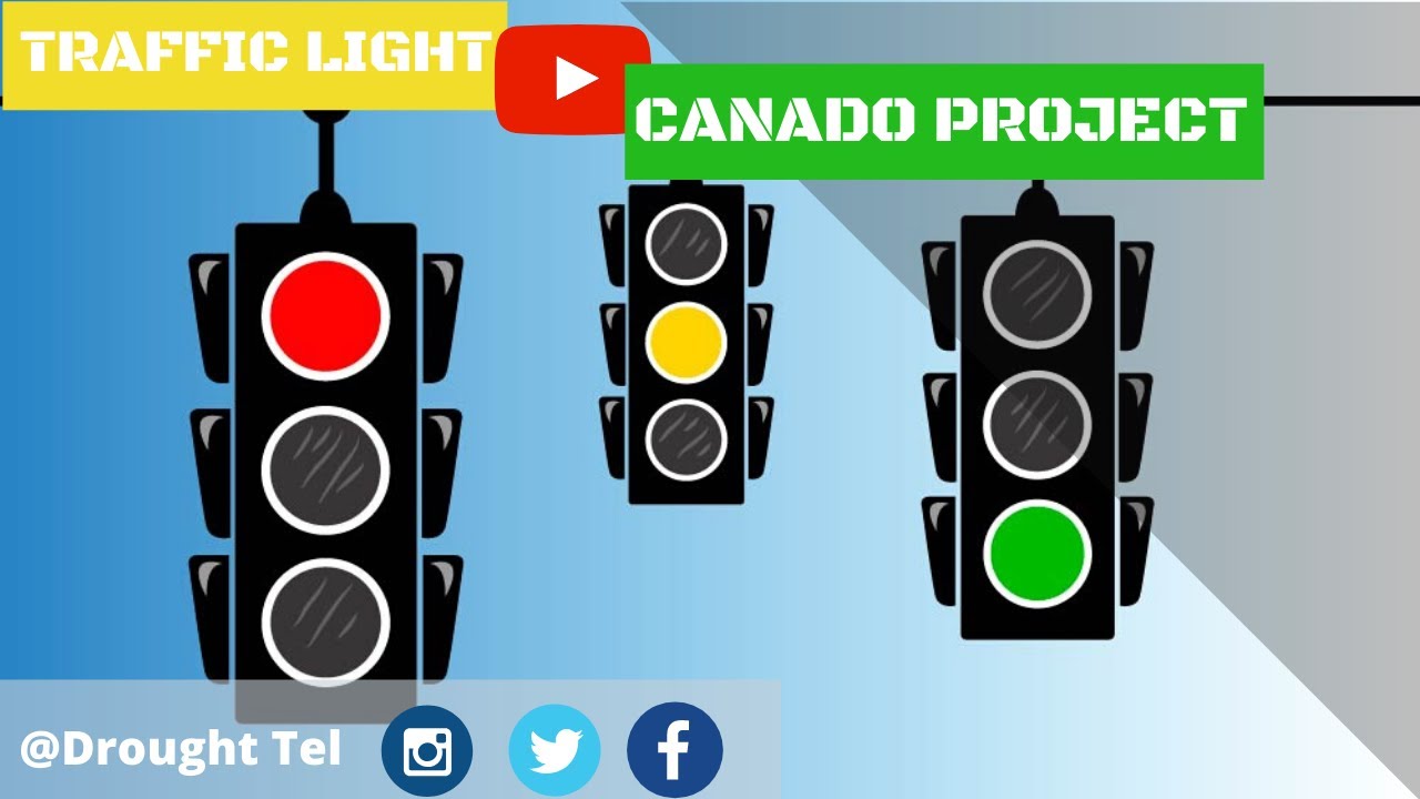 Traffic light 🚦 project (Projè fe sinyalizasyon) - YouTube