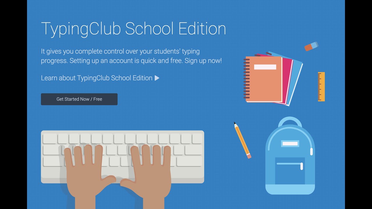 TypingClub  Typing course for grades 1-5 