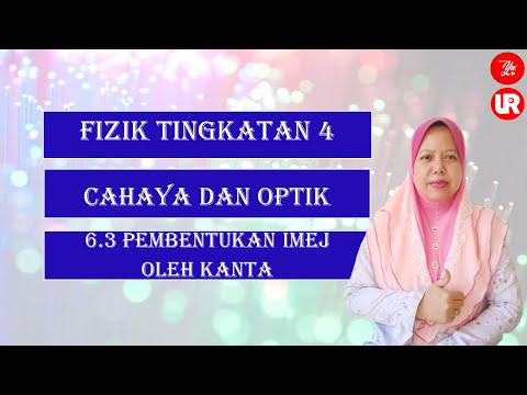 Fizik Tingkatan 4 KSSM | Bab 6 | 6.3 PEMBENTUKAN IMEJ OLEH KANTA