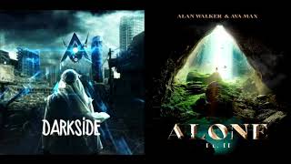 Alone Pt. II ✘ Darkside [Remix Mashup] - Alan Walker & Ava Max (ft. AuRa & Tomine Harket)