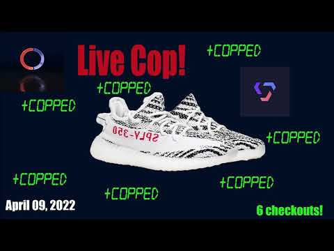 Yeezy V2 350 Zebras 6 Checkouts Live Cop Valor Oculus and Live Proxies