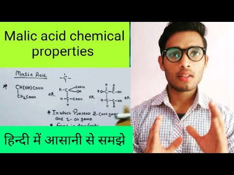 Malic acid methods of preparation ,properties