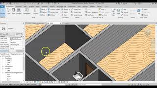 Shipping Container Creating a Bedroom & Bathroom in Revit