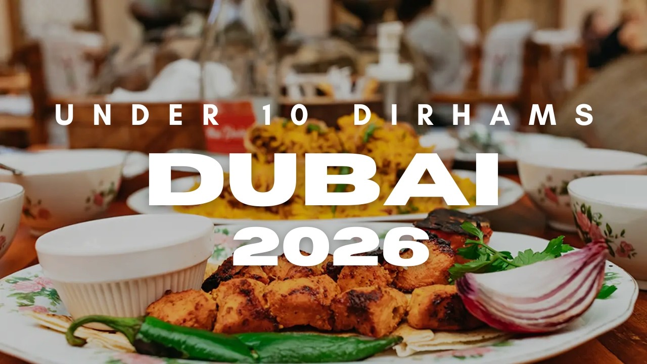 Уличная еда в Дубае менее чем за 10 дирхамов — вы не поверите этим ценам!