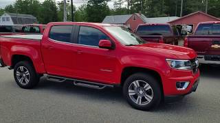 2016 Chevy Colorado size comparison