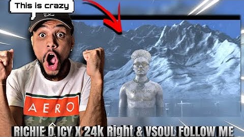 Richie D. ICY x 24K.RIGHT & VSOUL - FOLLOW ME [Prod. by LVK & DONAL] (Official Audio)REACTION