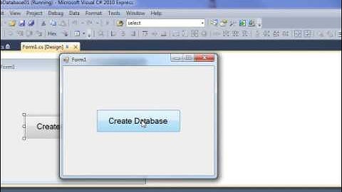 C# Edge 239   MC41   CREATE DATABASE