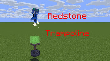 How To Make a *Working* Trampoline in Minecraft Bedrock Edition! (Remake)