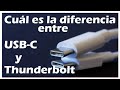 Cuál es la diferencia entre USB-C y Thunderbolt