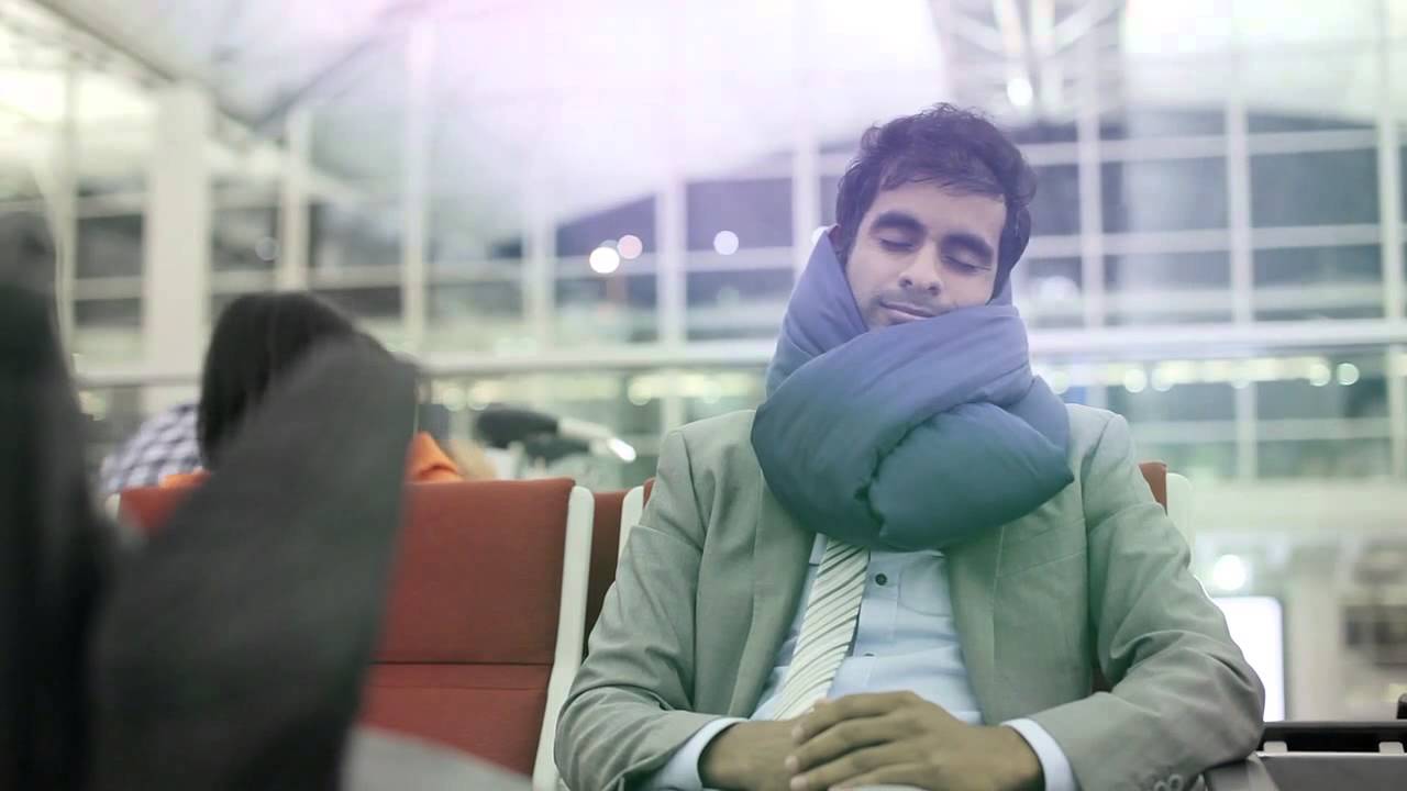 Infinity Pillow - Travel pillow, neck pillow, back pillow, desk pillow all  in one