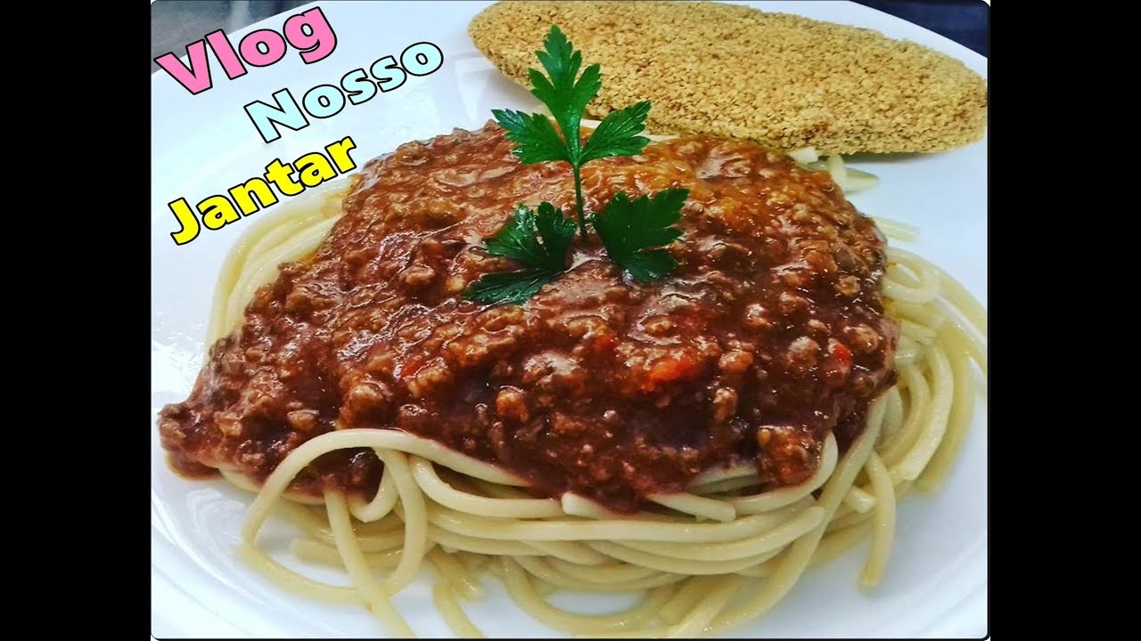 Macarrão com Molho de Carne-Moída Encorpado