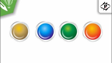 How to Create Glossy Effect using Blend Tool in CorelDRAW I how to create glossy effect in coreldraw