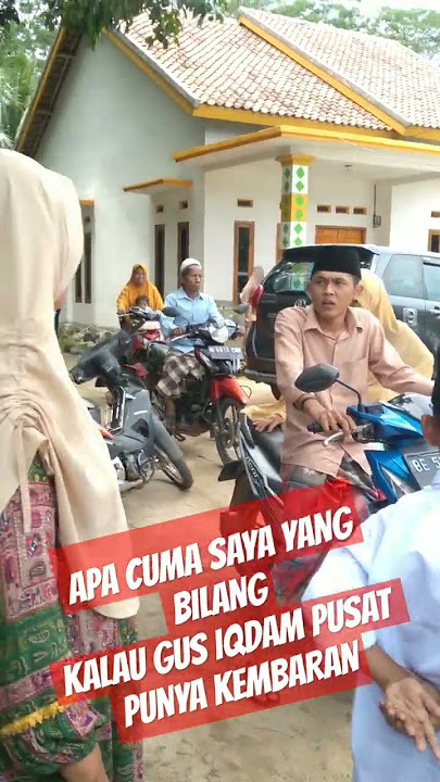 Kembaran Gus Iqdam pusat terekam kamera