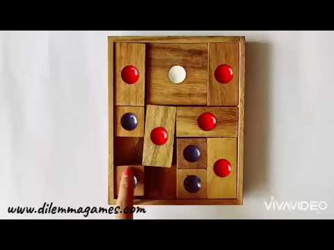 ESCAPE; An amazing super hard brain teaser; take the white square out of the frame. by DILEMMA GAMES