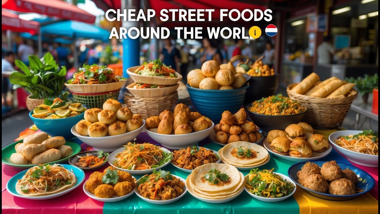 Top 10 Cheapest Street Foods Around the World You Must Try in 2025