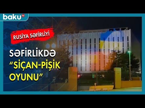 Rusiyanın ABŞ-dakı səfirliyində "siçan-pişik" oyunu - BAKU TV