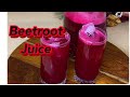 BEETROOT JUICE~ Lower Blood Pressure🩸 Rich in Iron, Detox &amp; Cleanses