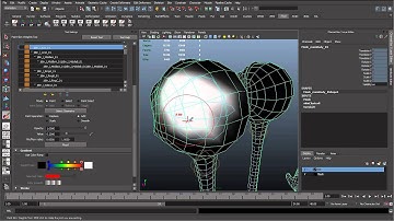 55 - Paint skin weight tool explained and used (Cartoon character rigging series)