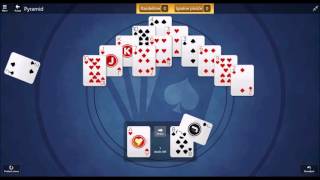 Microsoft Solitaire Collection - Pyramid March 9 2016