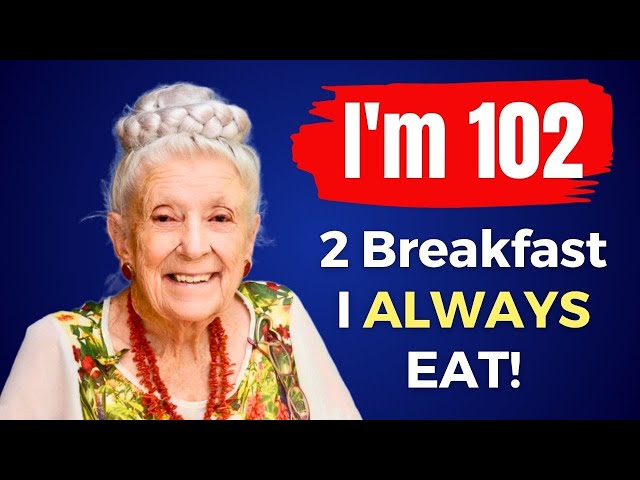 I ONLY EAT These Top 5 FOODS To CONQUER AGING u0026 LIVE LONGER | 102 yo Doctor Gladys McGarey class=