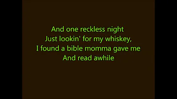 Brantley Gilbert- Modern Day Prodigal Son (Lyrics on screen)