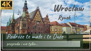A walk around Wrocław. A beautiful historic city in Poland. 2023