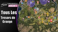 FORZA HORIZON 4 - Tous les Trésors de Grange 'Emplacement'x11