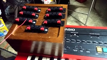 Circuit Bent Casio Casiotone MT-540 Demonstration