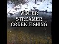 Winter Fly Fishing with Streamers in a Small Creek