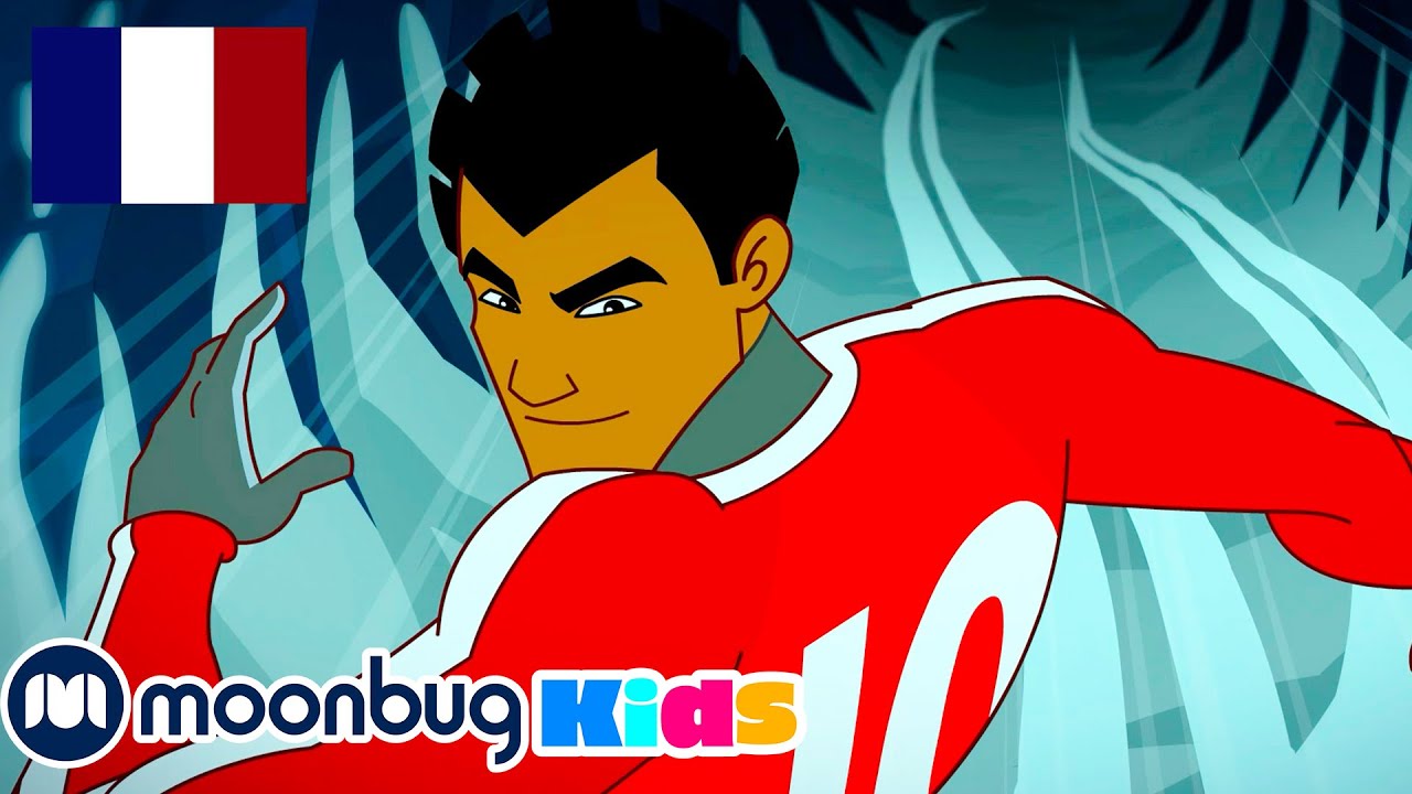 ⁣Une couche de glace | Supa Strikas en Français! | Vidéos Pour Enfants | Moonbug en Français