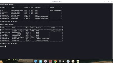 GOLANG API COM ORM (MySQL) (GORM) - PARTE 3 - TABELA DE POSTS (FOREIGN KEY)