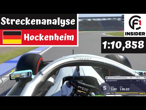 F1 2019 | HOCKENHEIM STRECKENANALYSE | SETUP | DEUTSCHLAND GP