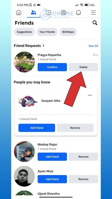 how-to-delete-friend-request-in-facebook-quick-easy-youtube