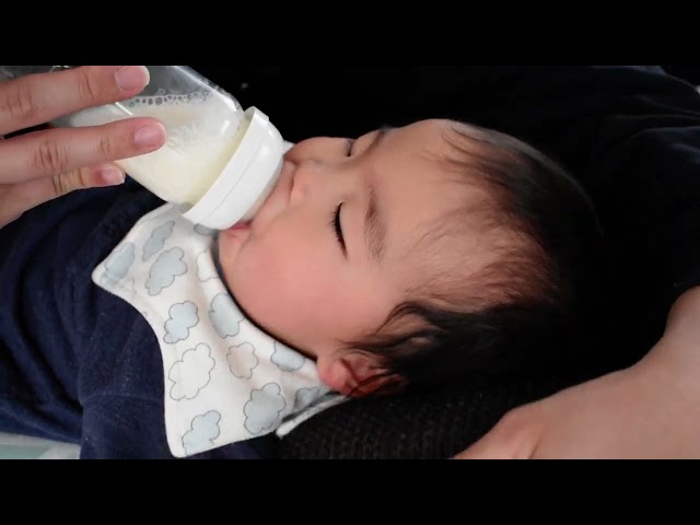 【ASMR】赤ちゃんがミルクを飲む音