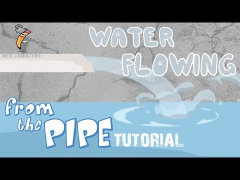 Water Animation Flowing From Pipes [Adobe Flash Animation Tutorial]