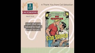 STAR SHIPPED by Cat Sebastian is in the LibraryReads Hall of Fame!