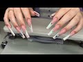 Acrylic Nails | Chrome French Tip | Giveaway